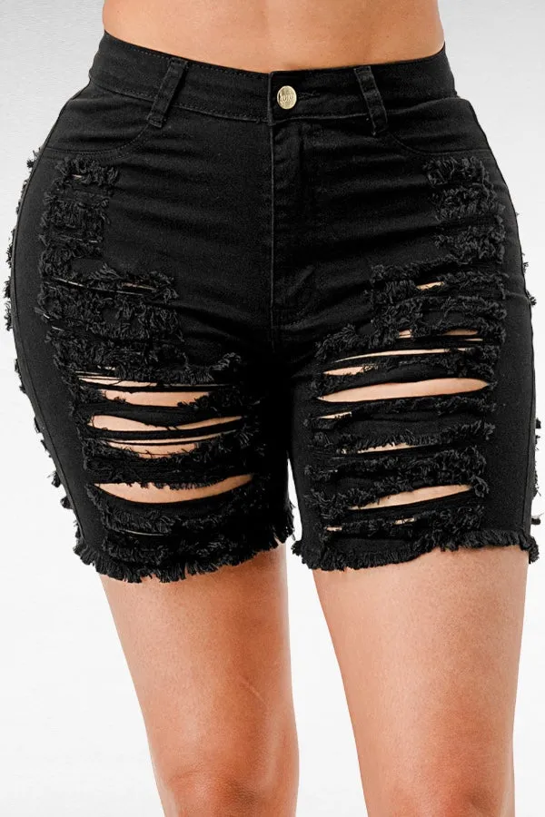 All Way Ripped Shorts