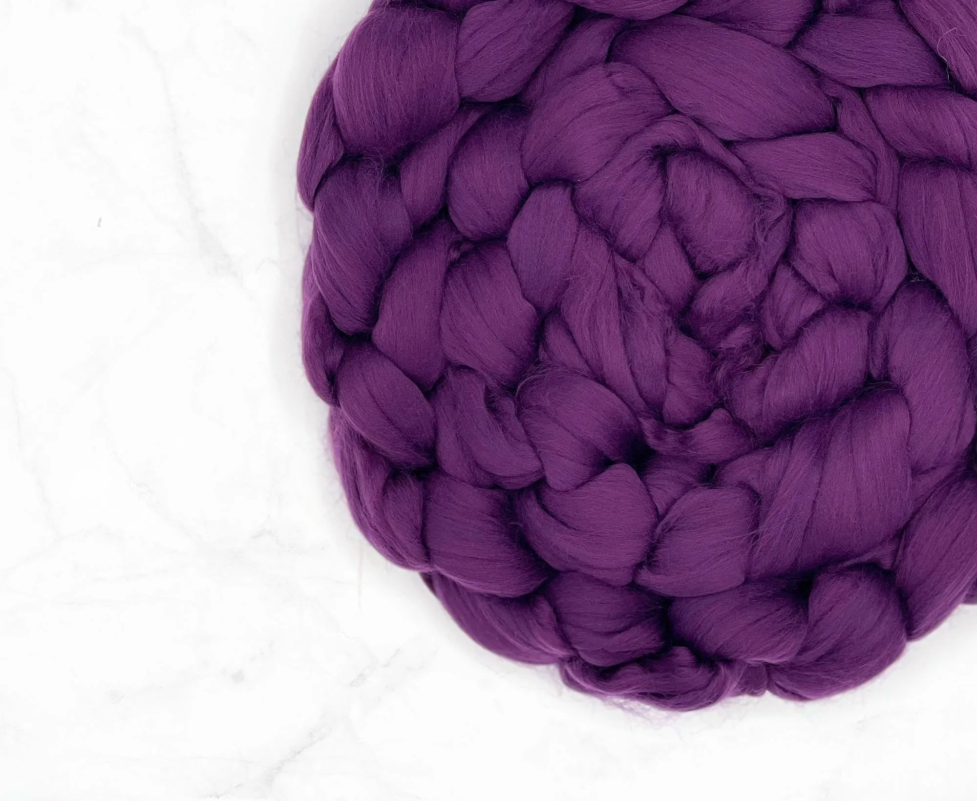 Bio-Nylon Plum Jumbo Yarn