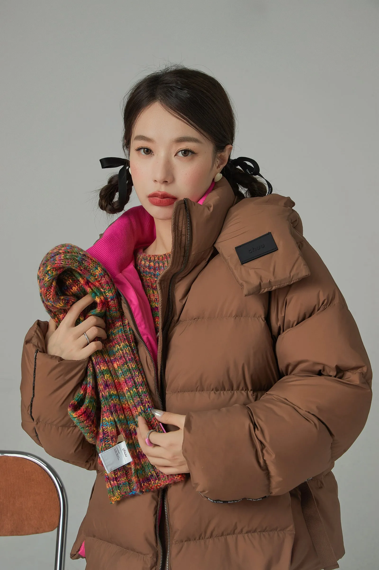 Fast Forward Oversized Hooded Padded Jacket