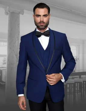 GENOVA SAPPHIRE 3 PC TAILORED FIT TUXEDO