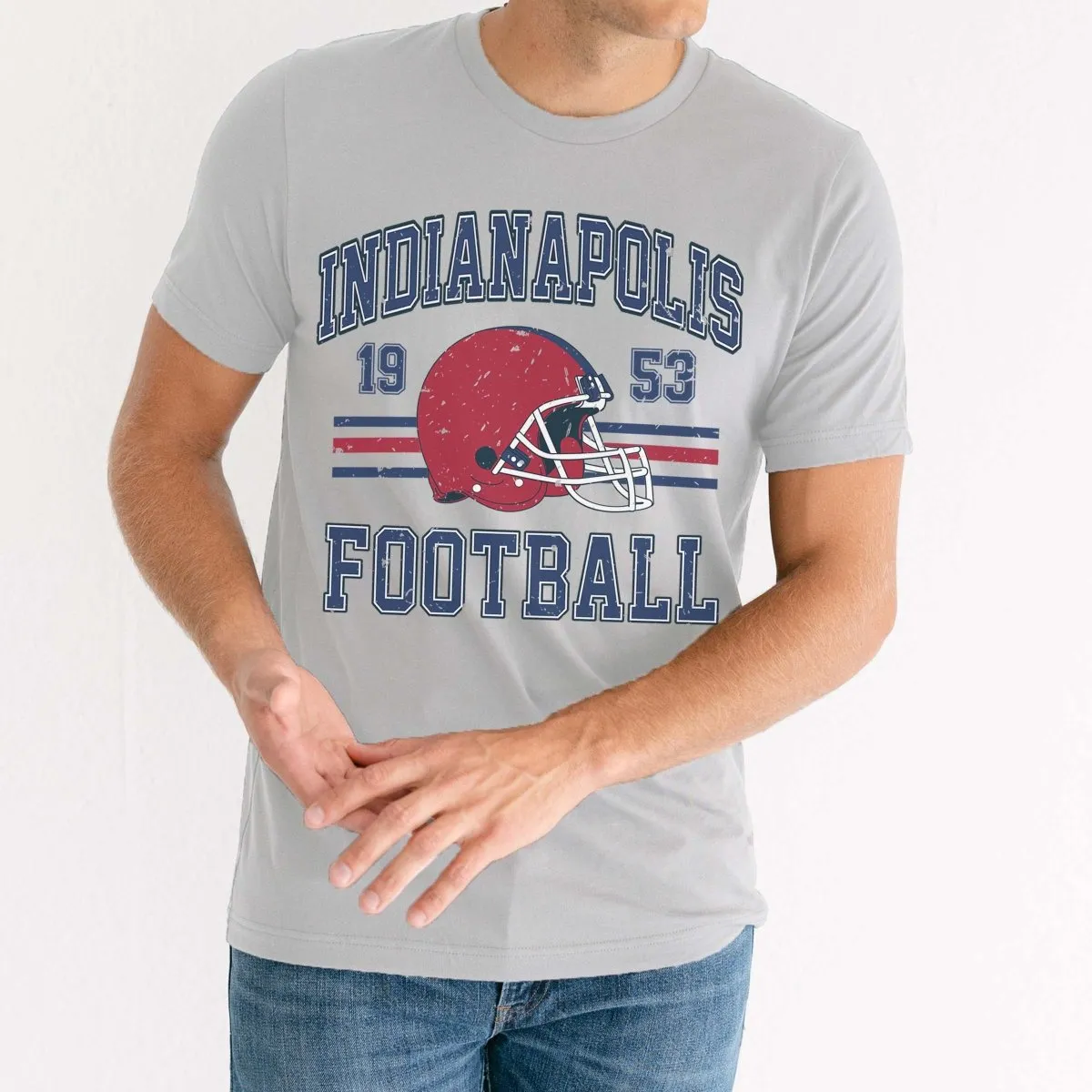 Indianapolis Football Bella Graphic Tee