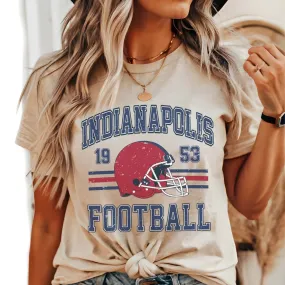 Indianapolis Football Bella Graphic Tee