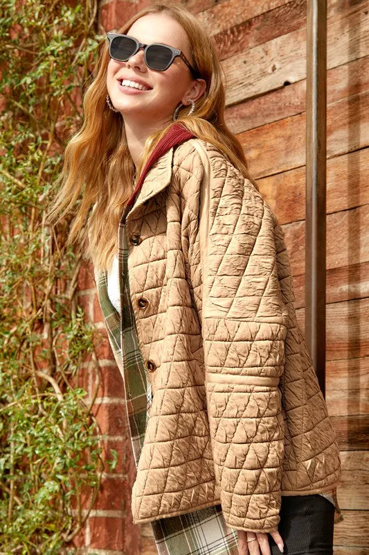 Jacket - "La Miel" Quilted