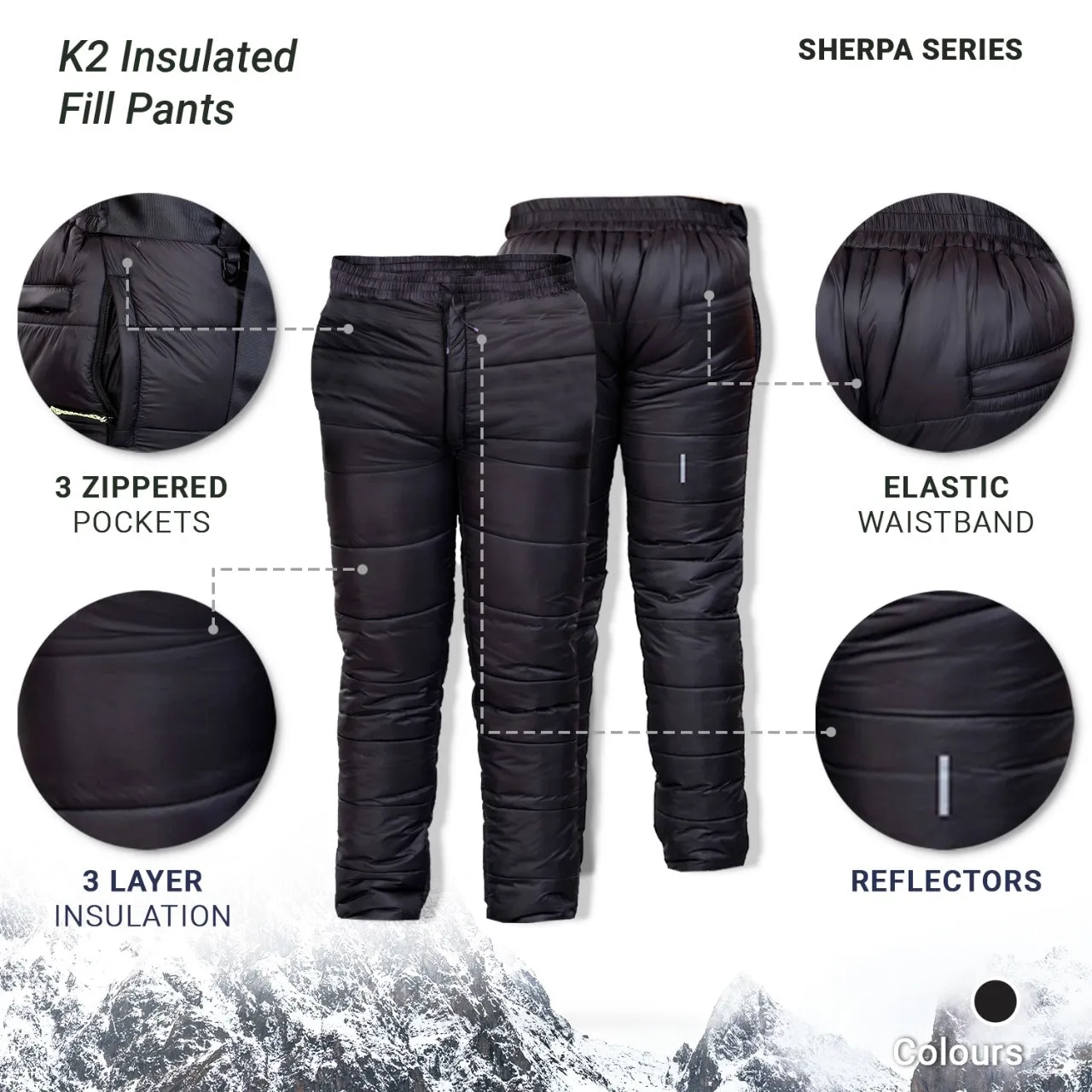 K2 Insulated Fill Pants