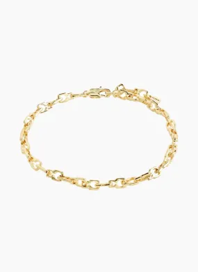 Live Recycled Ankle Chain | Gold