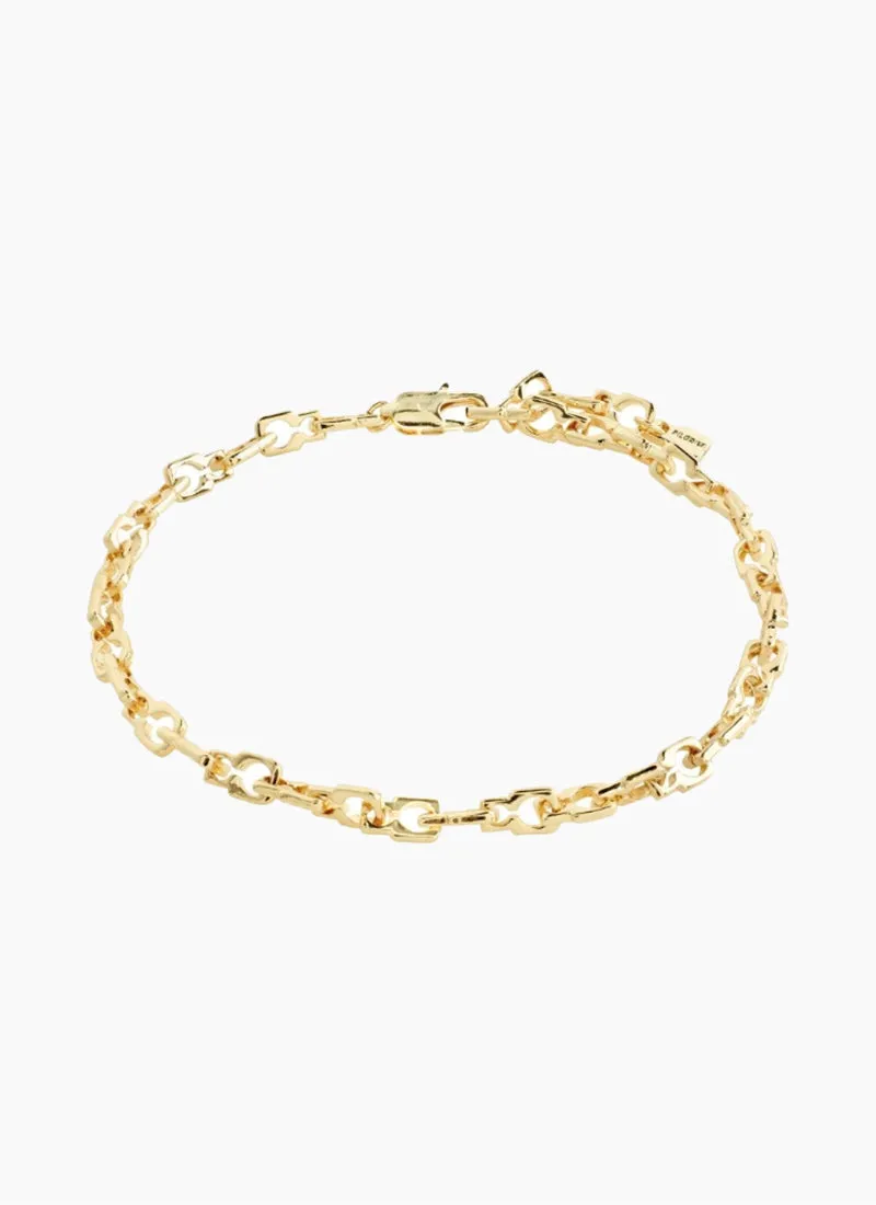 Live Recycled Ankle Chain | Gold