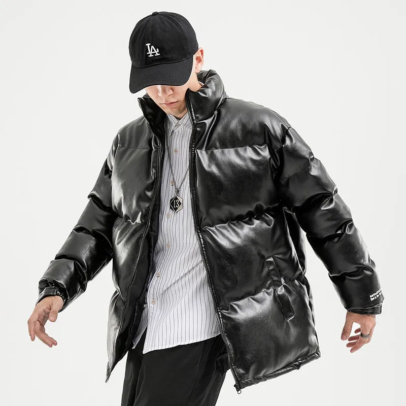 LMS Oversized Leather Jackets