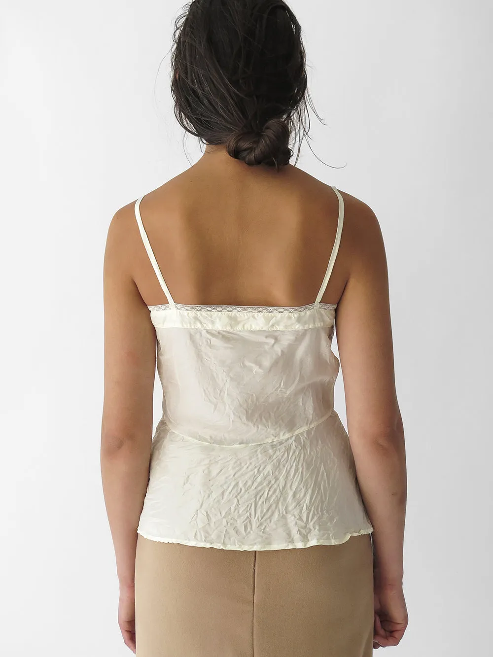 Lolita Silk Camisole in Ivory