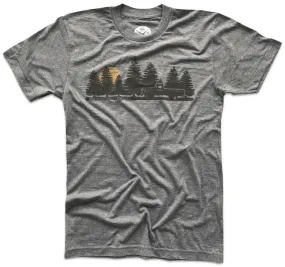 Men's Take the Road Less Traveled T-Shirt (Heather Gray)