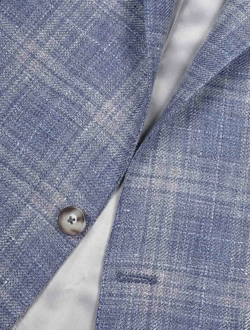 Merano Check Jacket Blue