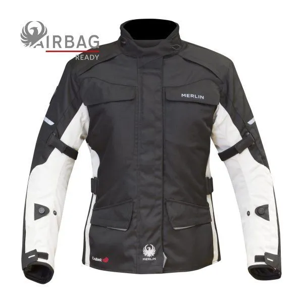 Merlin Aurora 2-In-1 Waterproof Jacket - Black/Ice