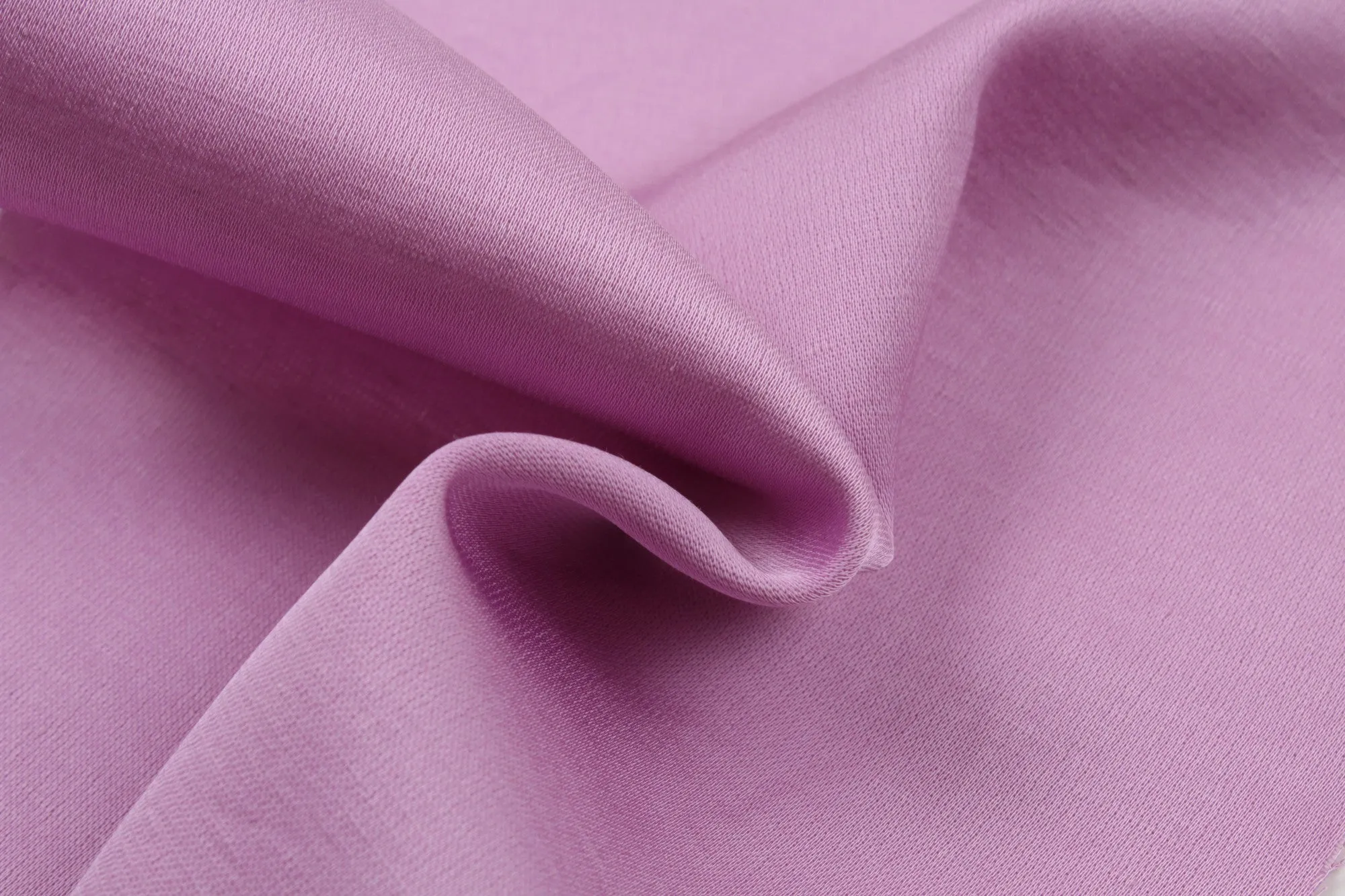 Mid-Weight Slubbed Satin - Viscose and Recycled Fibers