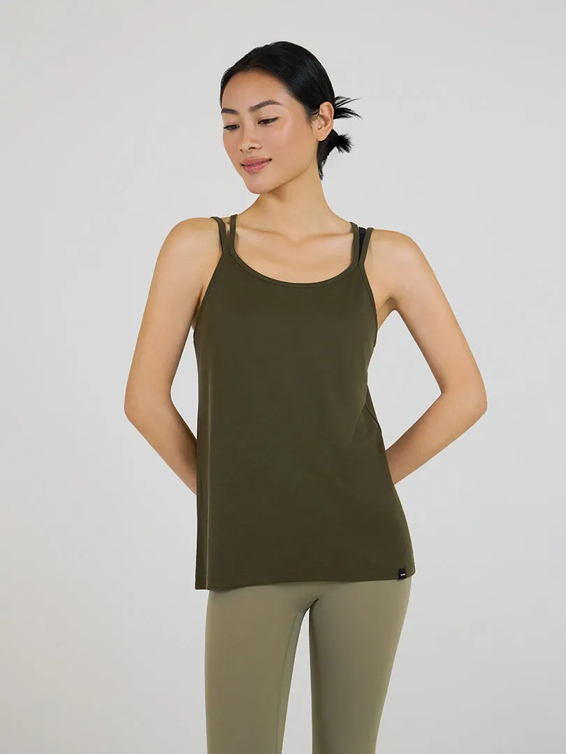 Modal Sustainable Strappy Tank Top