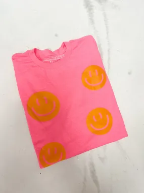 Neon Happy Tee