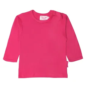 Organic Basic T-Shirt - Long-Sleeved - Pink