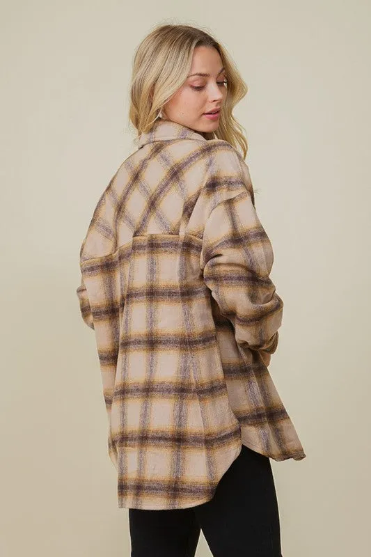 Oversized Plaid Shacket