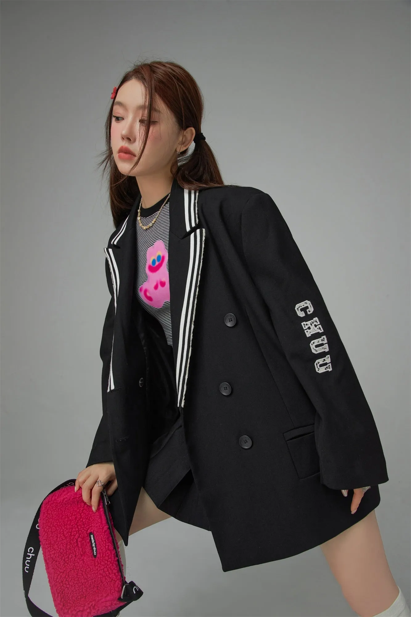 Oversized School Blazer Jacket