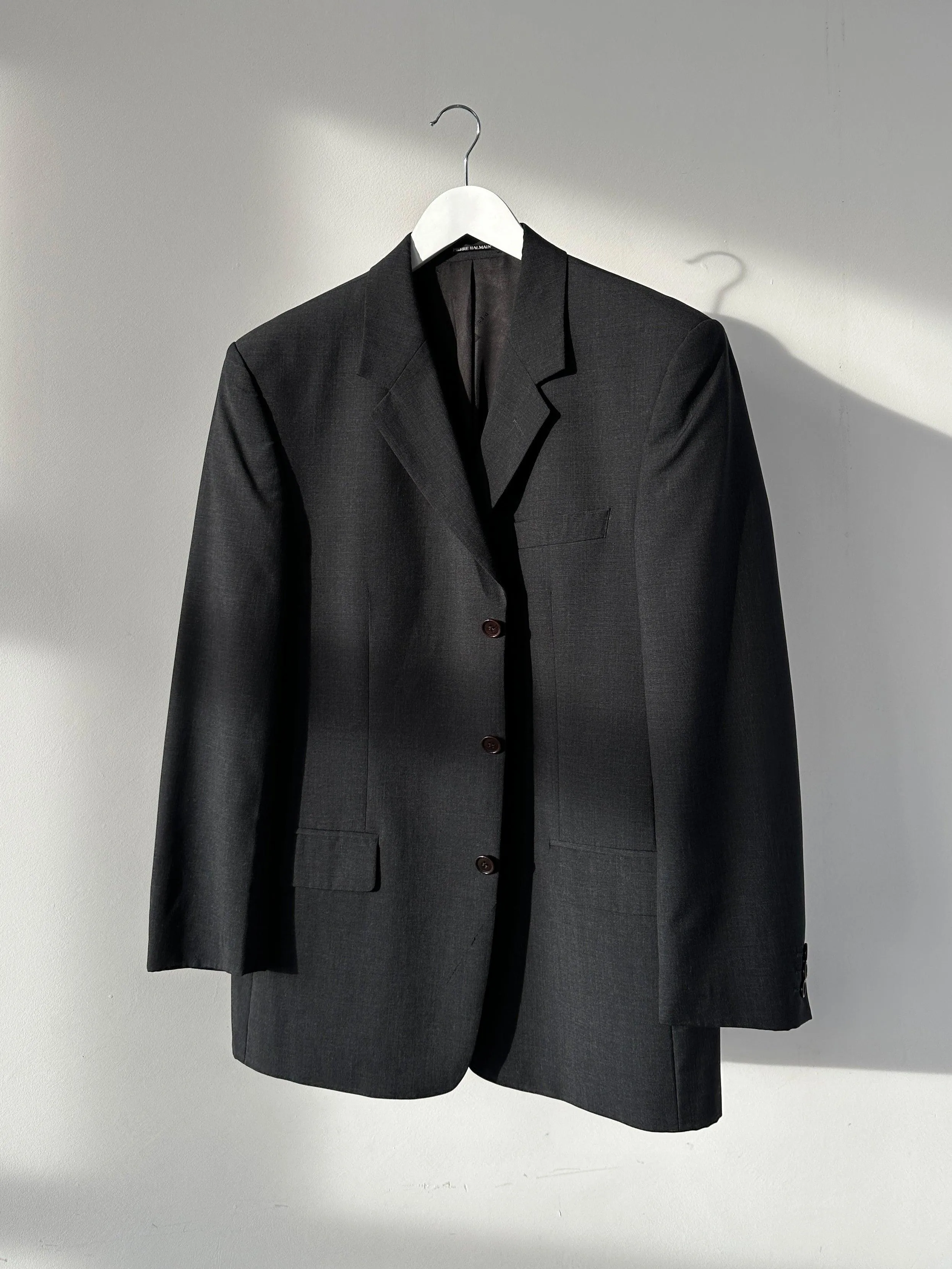 Pierre Balmain Pure Wool Single Breasted Blazer - 40R/L