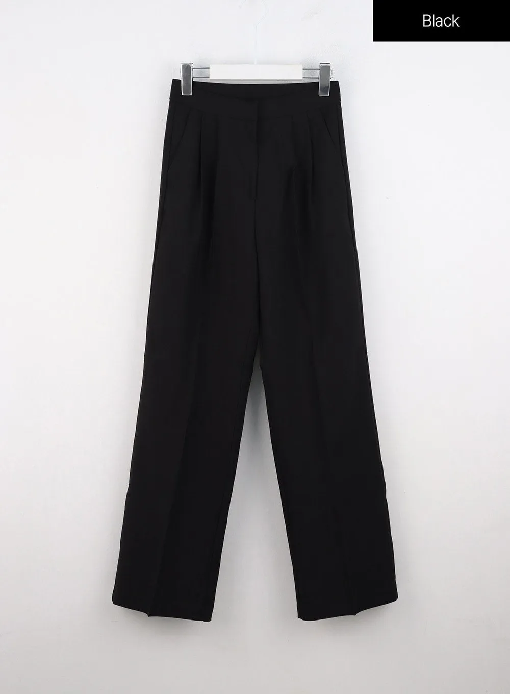 Pintuck Tailored Pants OO312