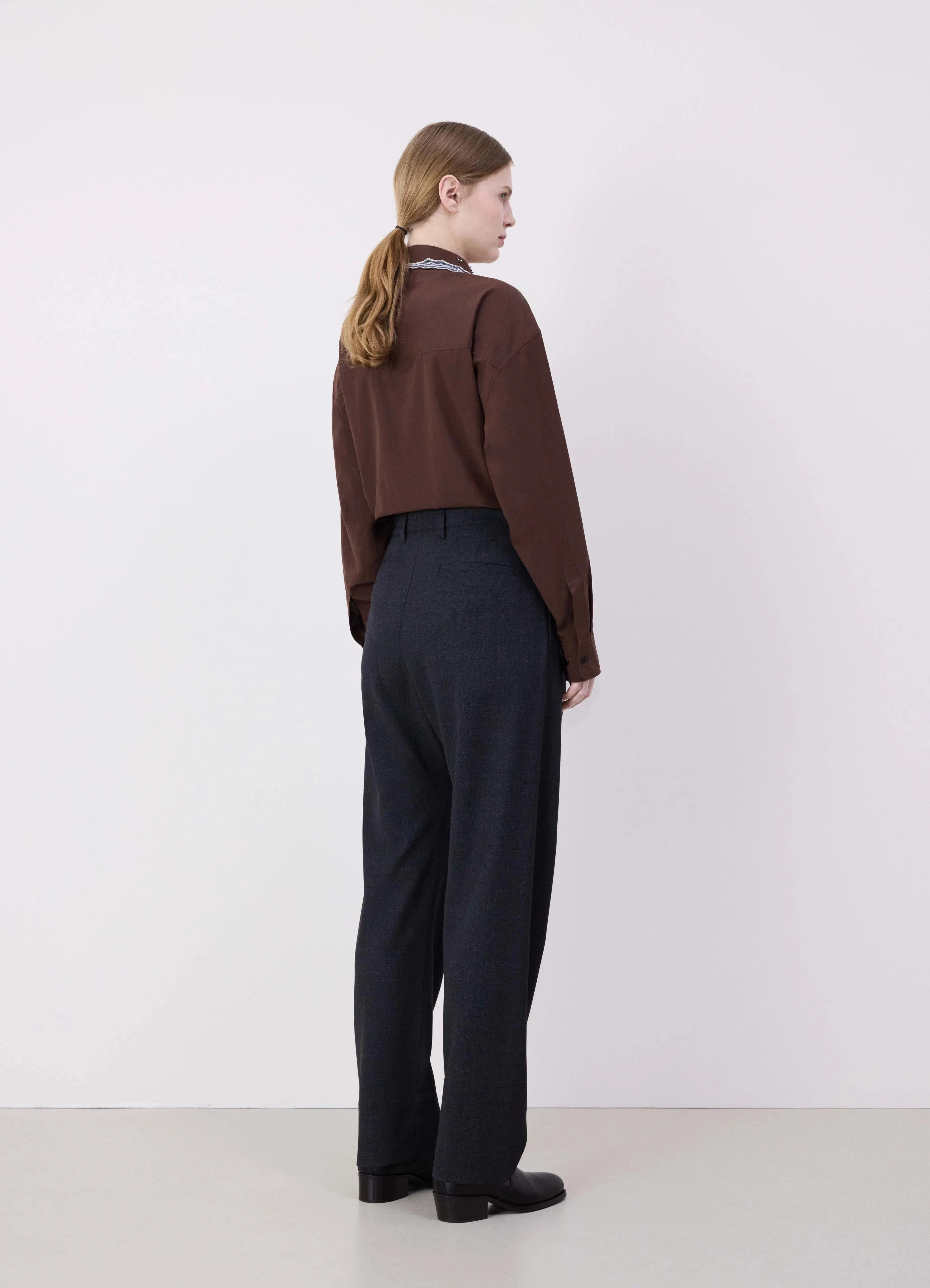 PLEATED TAILORED PANTS