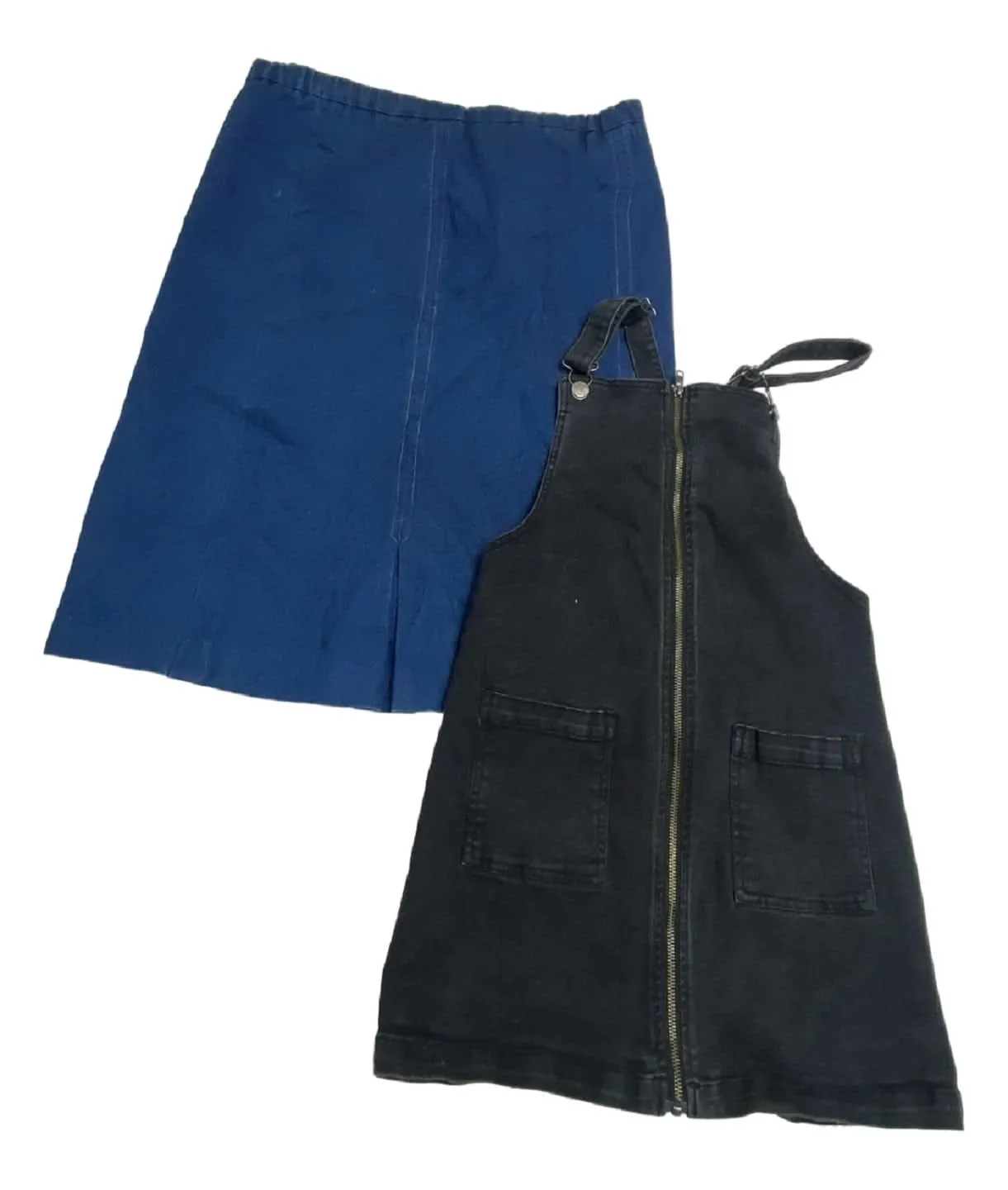 Recycle Vintage & Modern Denim Dresses & Skirts 64 pcs 55 lbs A1021518-21