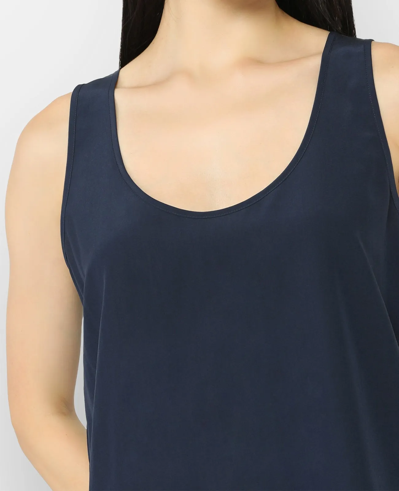 Silk Signature Scoop Neck Tank