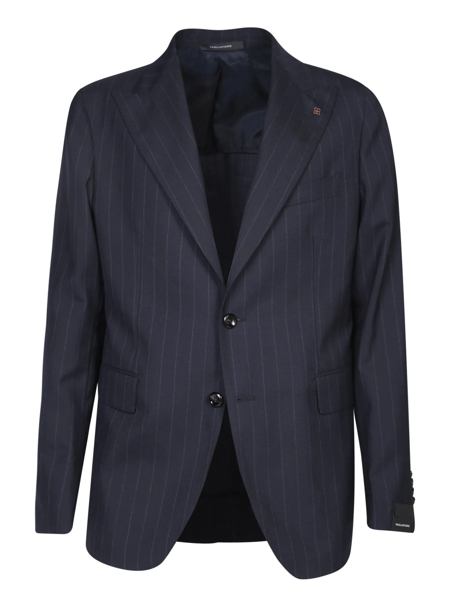 Striped Blue Tailored Suit