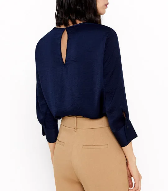 Sustainable Blouse Navy