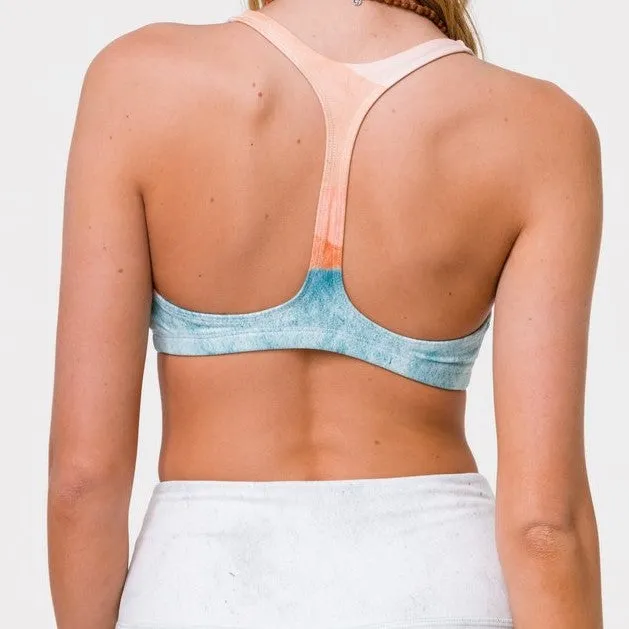 Sustainable Soul Graphic Racer Back Bra - Hero