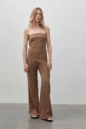 Tailored Wool Jumpsuit