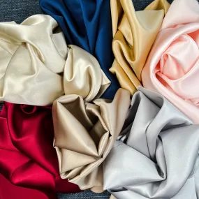 The Silks - Stretch Silk Satin Half Yard