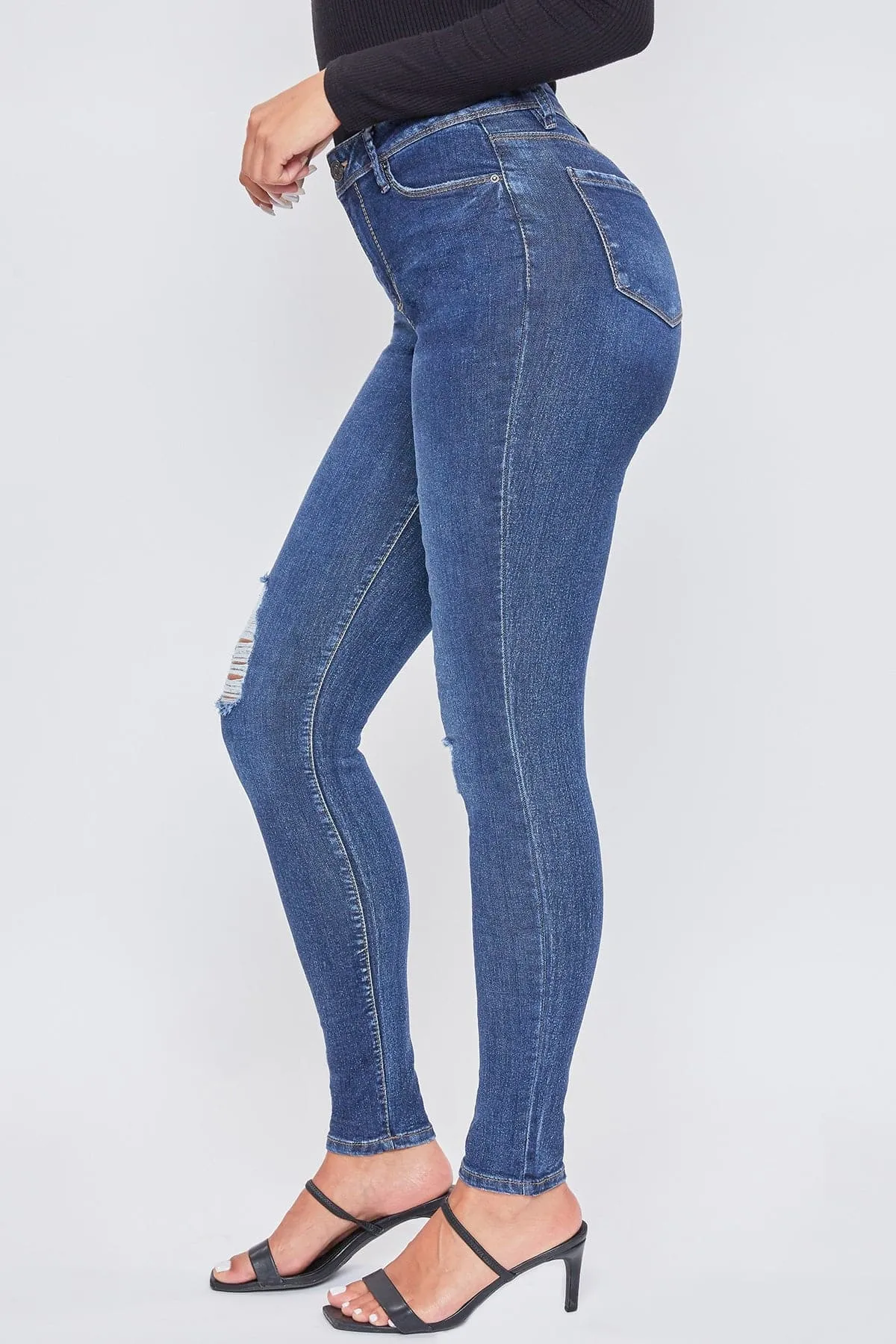 Women's Essential Sustainable Distressed Skinny Jeans